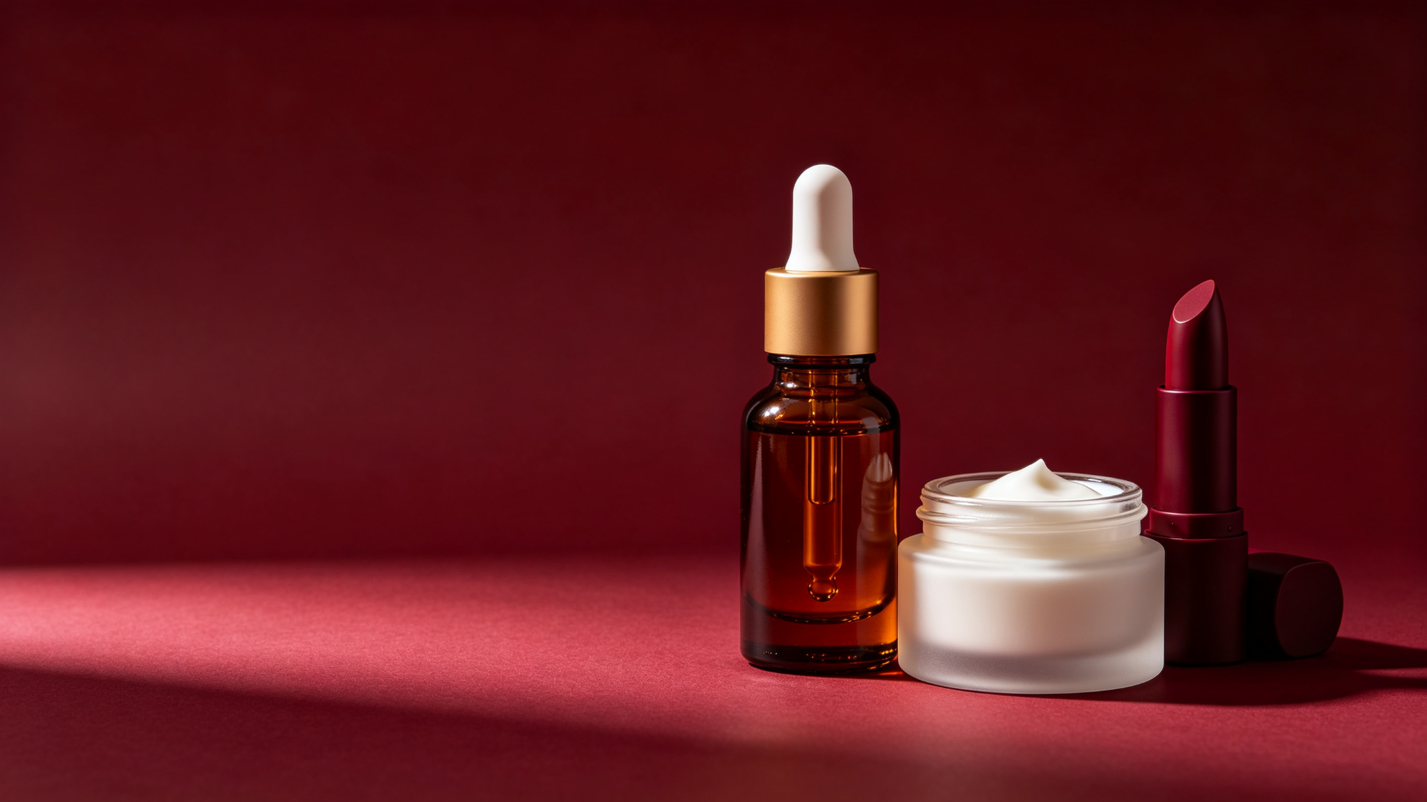 Luxury skincare products by Glow Beauty